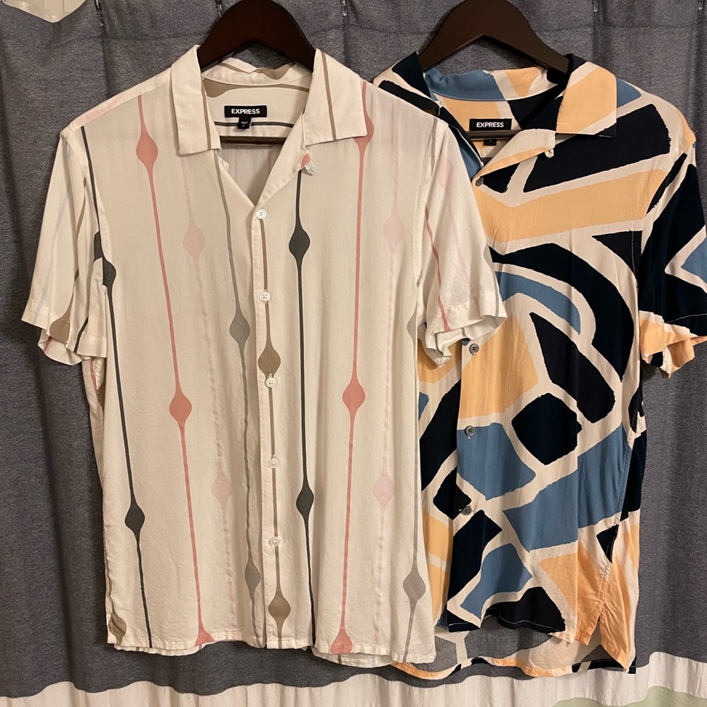 Express men’s button up shirt.